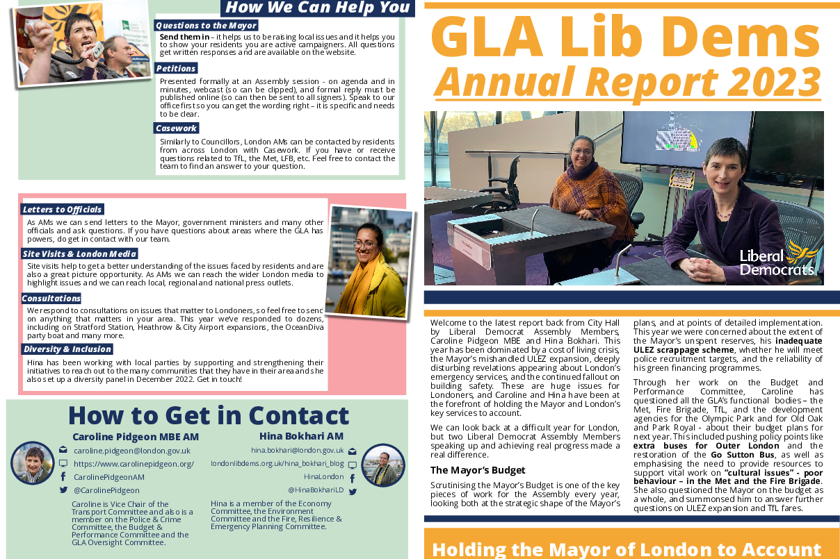 GLA report 2023